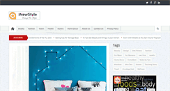 Desktop Screenshot of inewstyle.com